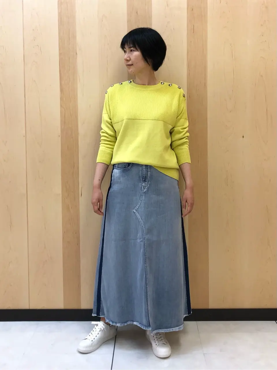  スタッフ コーディネート画像