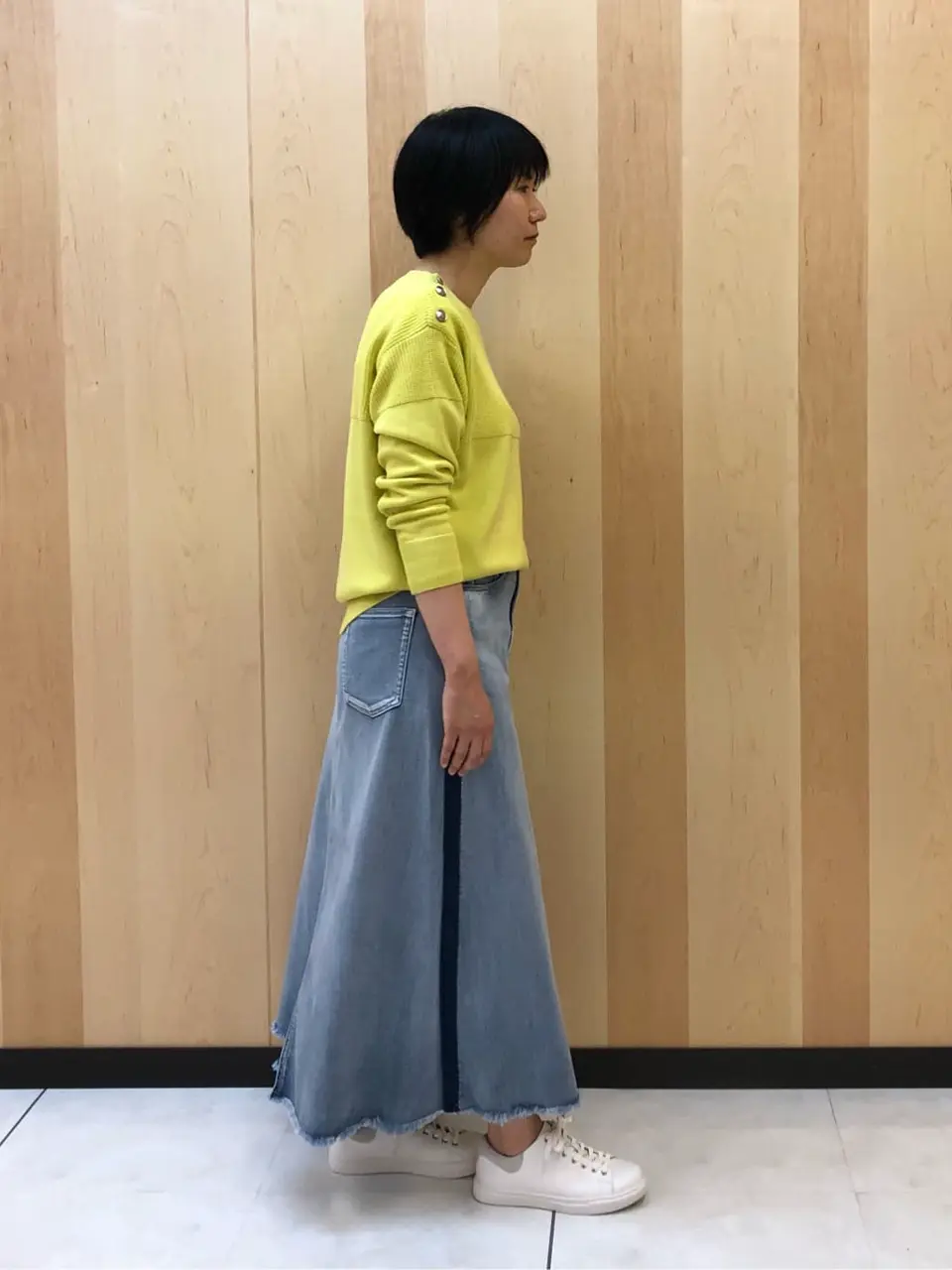 自由区 スタッフ コーディネート画像