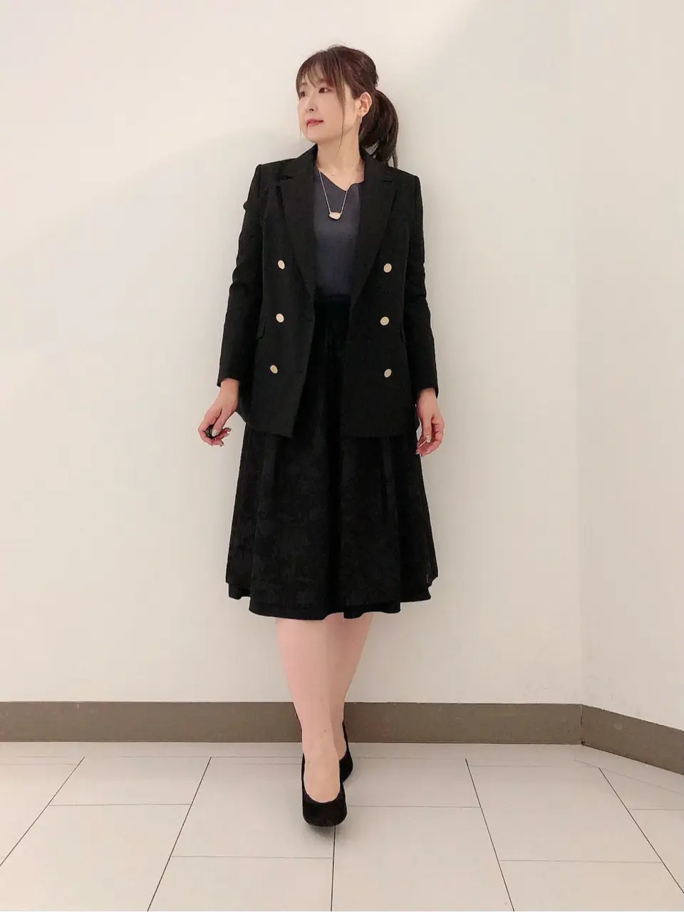 自由区 スタッフ コーディネート画像