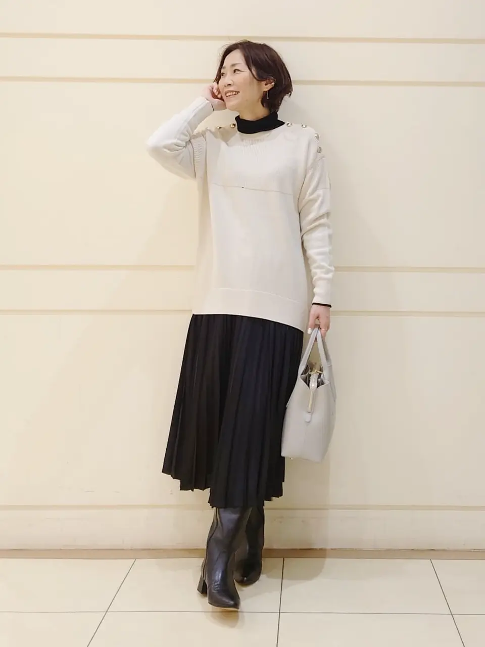 自由区 maruri コーディネート画像