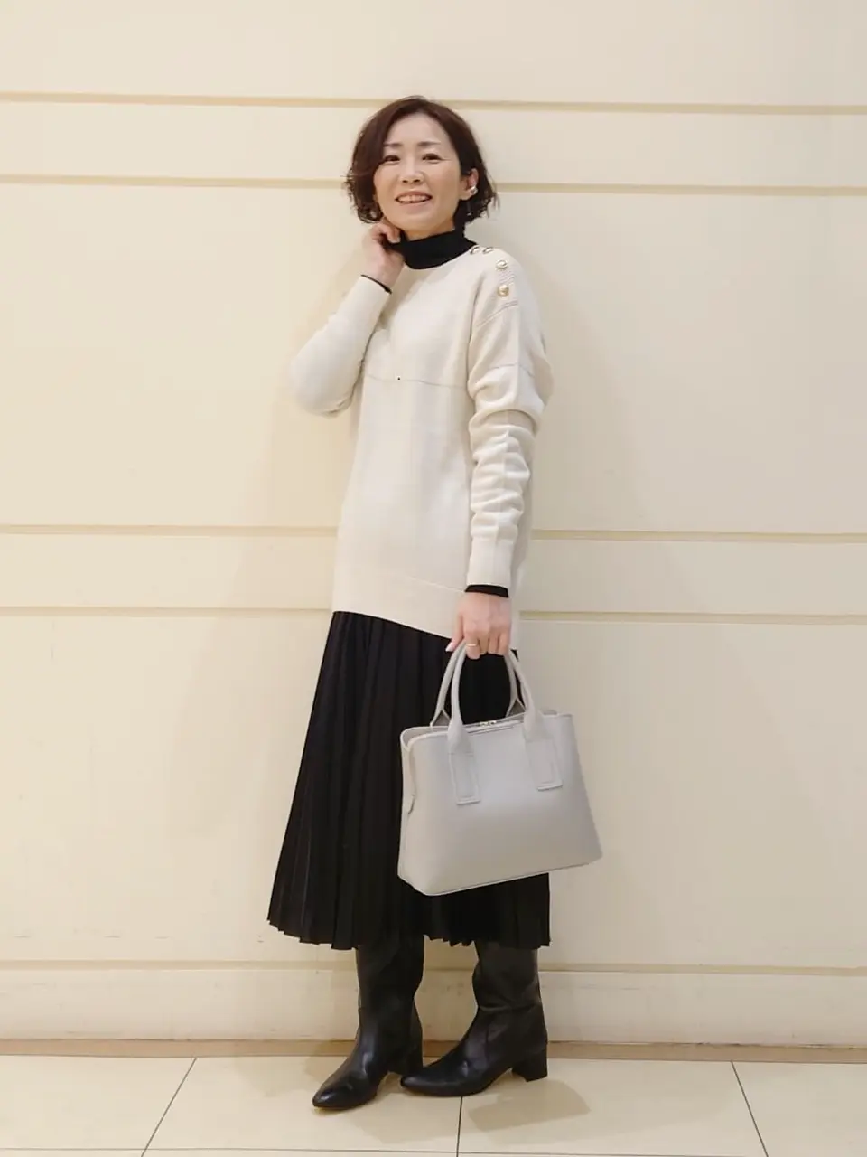 自由区 maruri コーディネート画像