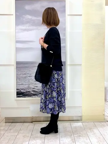 自由区 中鉢 コーディネート画像