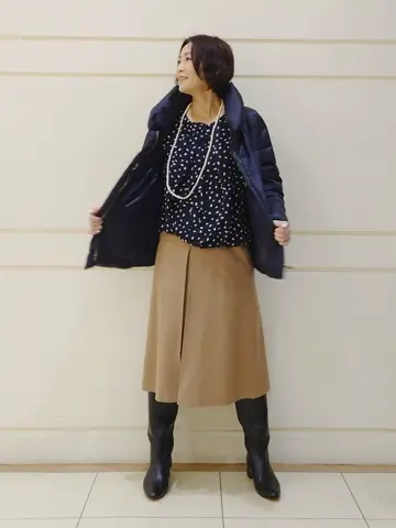 自由区 maruri コーディネート画像