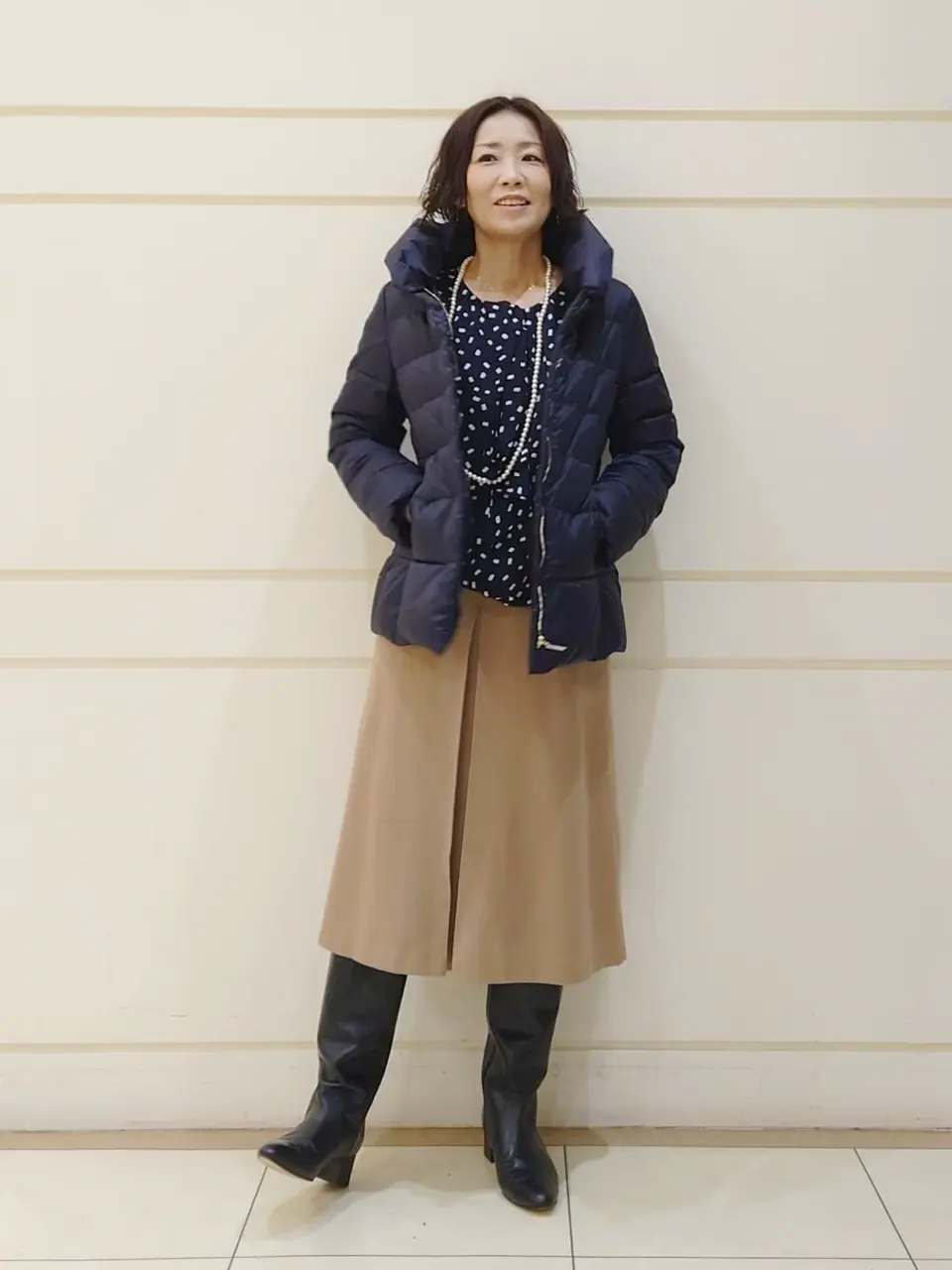 自由区 maruri コーディネート画像