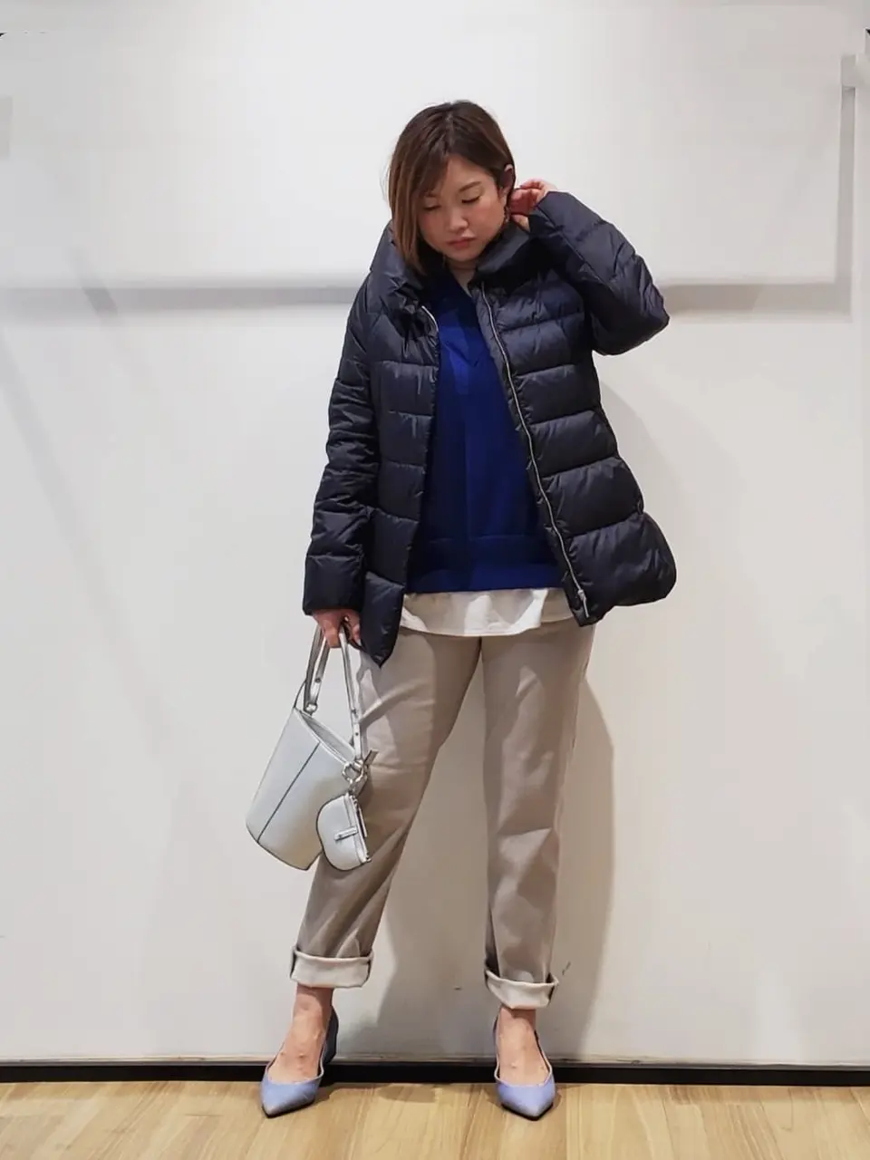 自由区 eri コーディネート画像