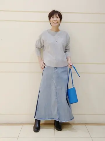 自由区 maruri コーディネート画像