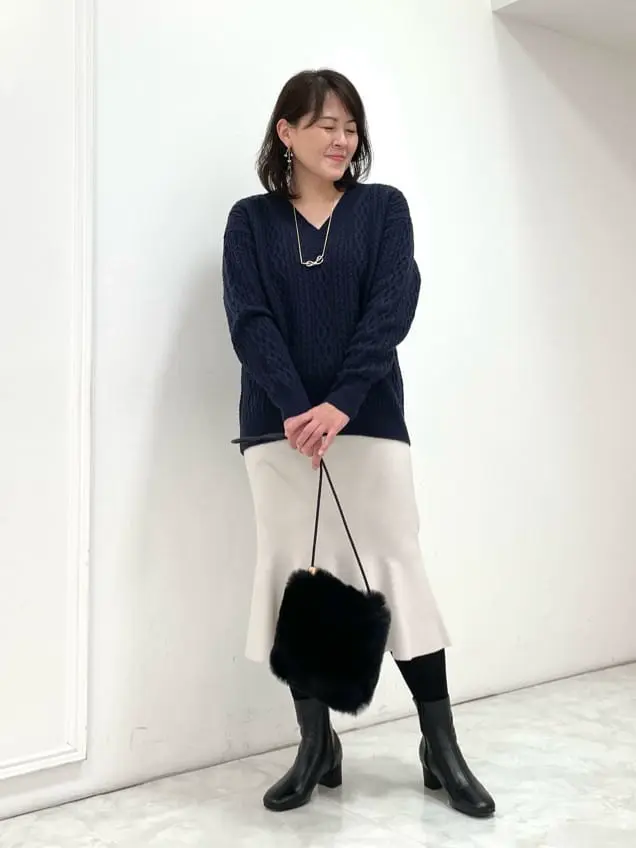 自由区 大野 コーディネート画像