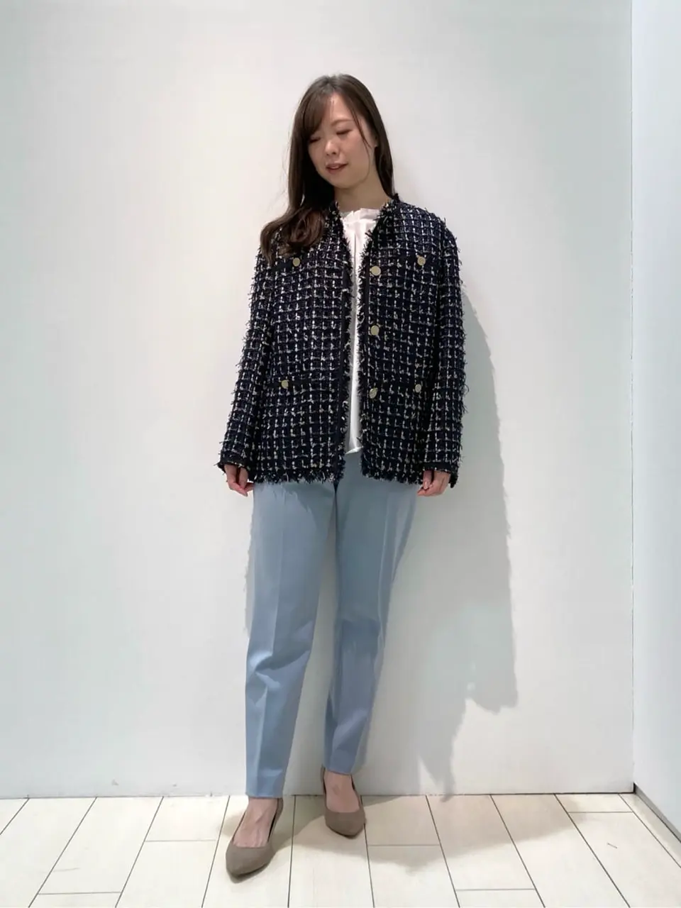  檀 コーディネート画像