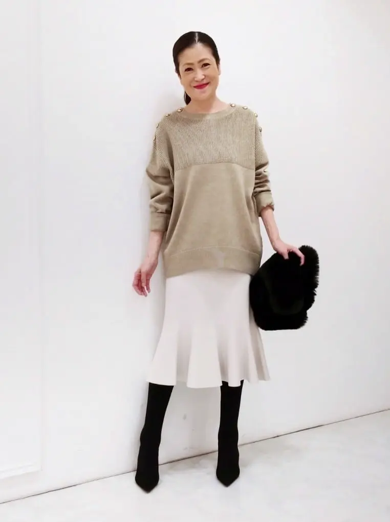 自由区 八田 コーディネート画像