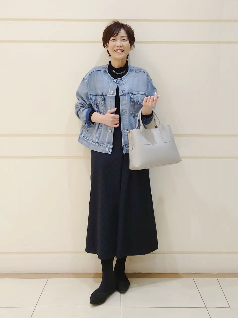 自由区 maruri コーディネート画像