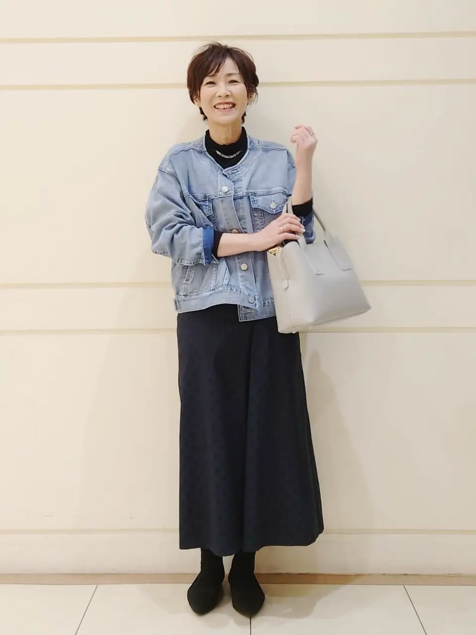 自由区 maruri コーディネート画像