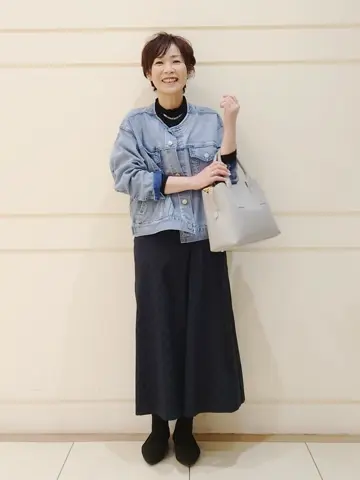 自由区 maruri コーディネート画像