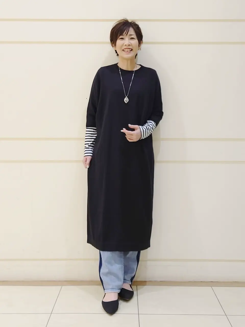 自由区 maruri コーディネート画像