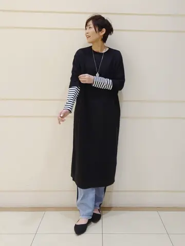 自由区 maruri コーディネート画像