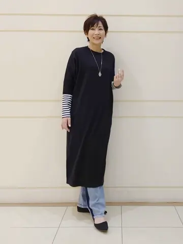 自由区 maruri コーディネート画像