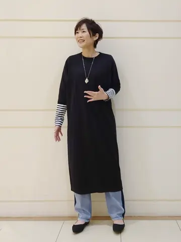 自由区 maruri コーディネート画像