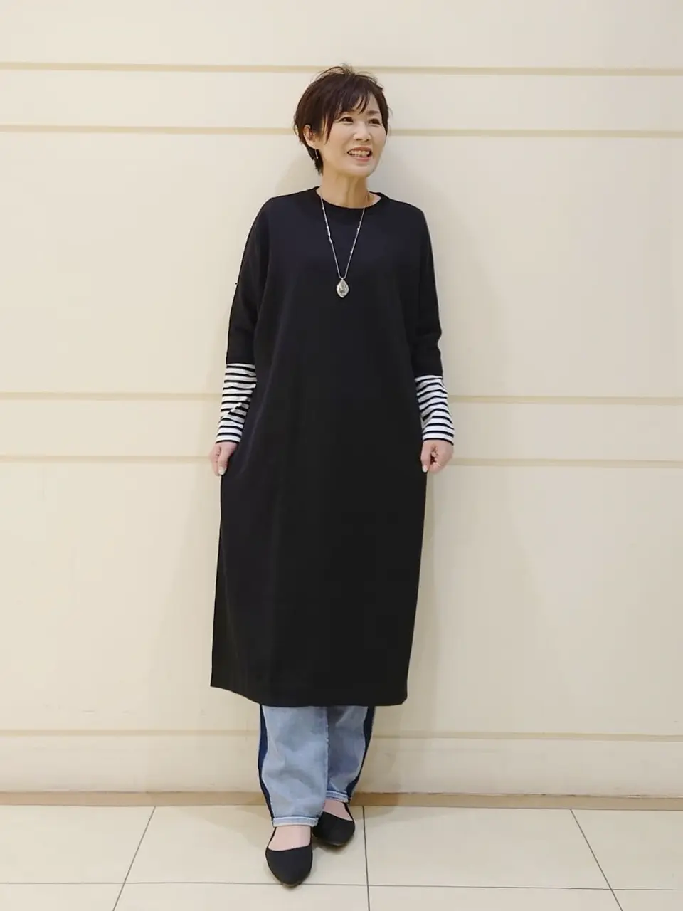 自由区 maruri コーディネート画像