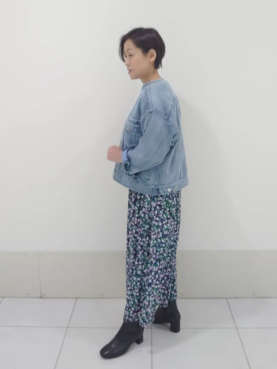 自由区 野坊戸 コーディネート画像