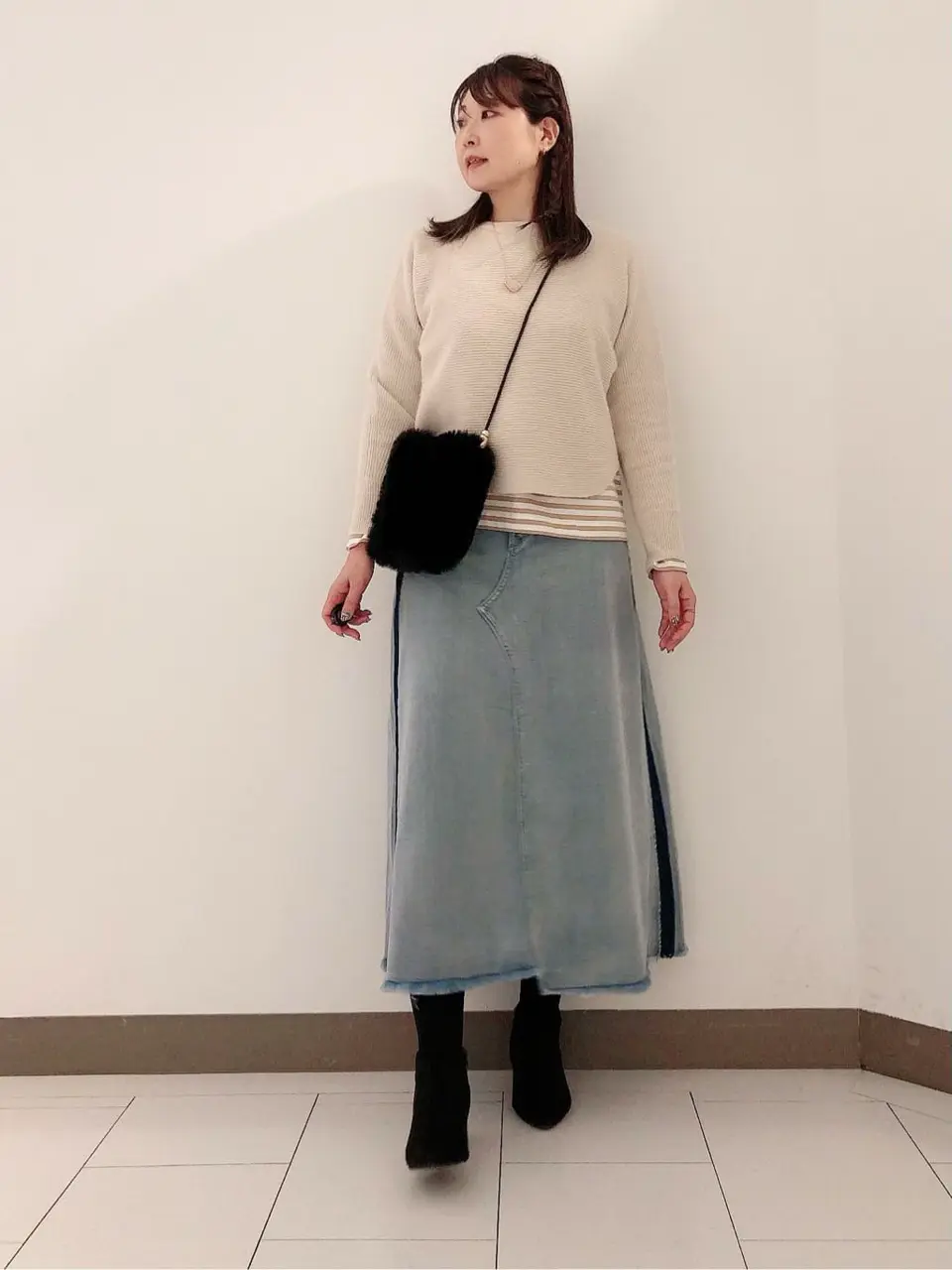 自由区 スタッフ コーディネート画像