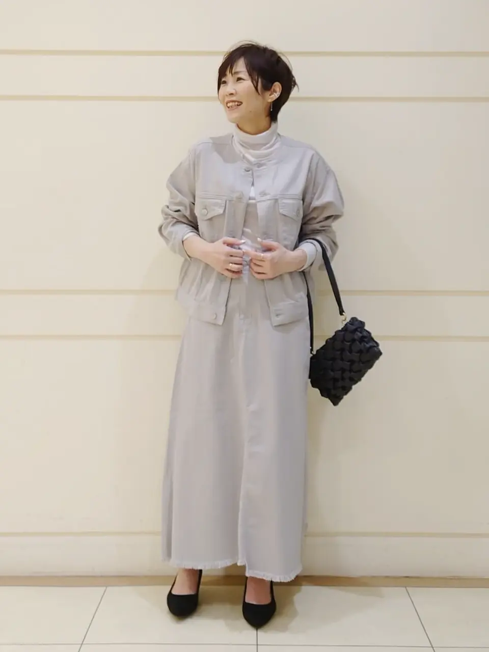 自由区 maruri コーディネート画像