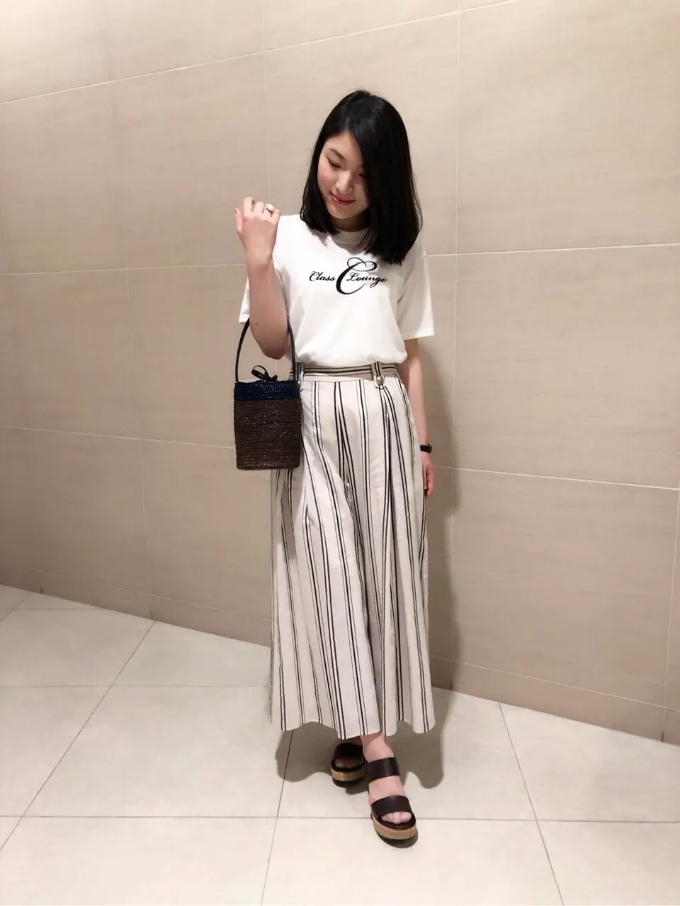 自由区 桑原 コーディネート画像