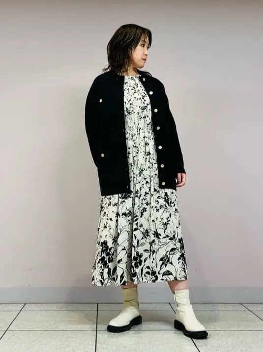 自由区 上島 コーディネート画像