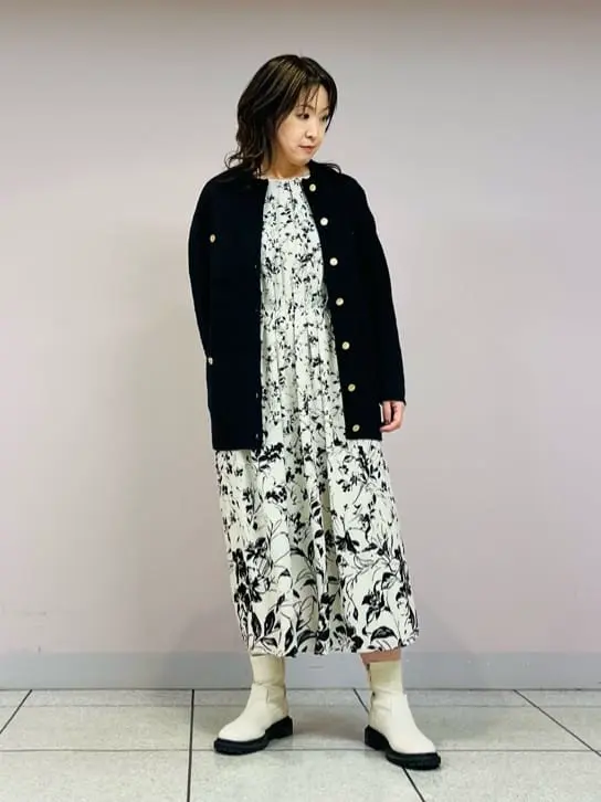 自由区 上島 コーディネート画像