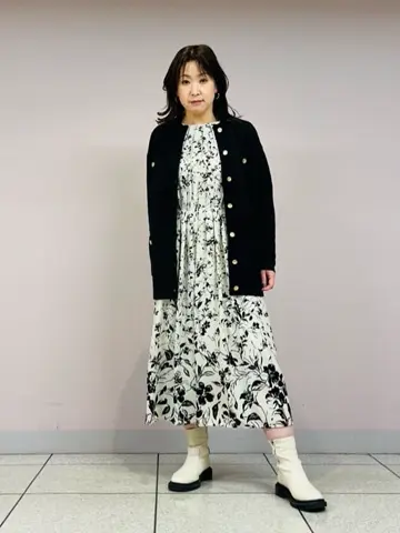 自由区 上島 コーディネート画像