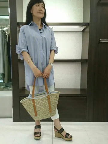 自由区 新保 コーディネート画像