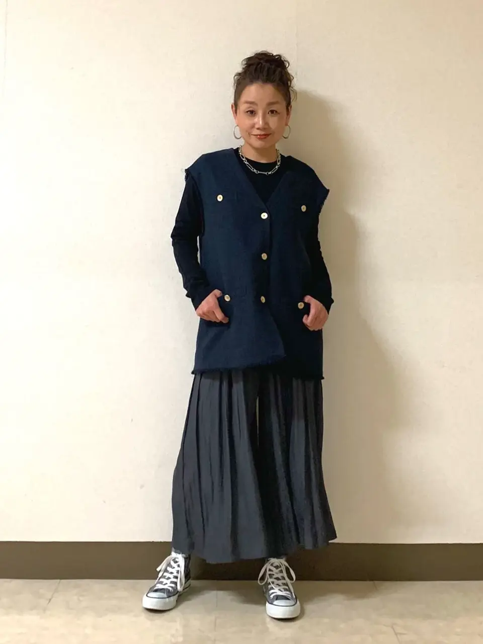 自由区 坂本 コーディネート画像