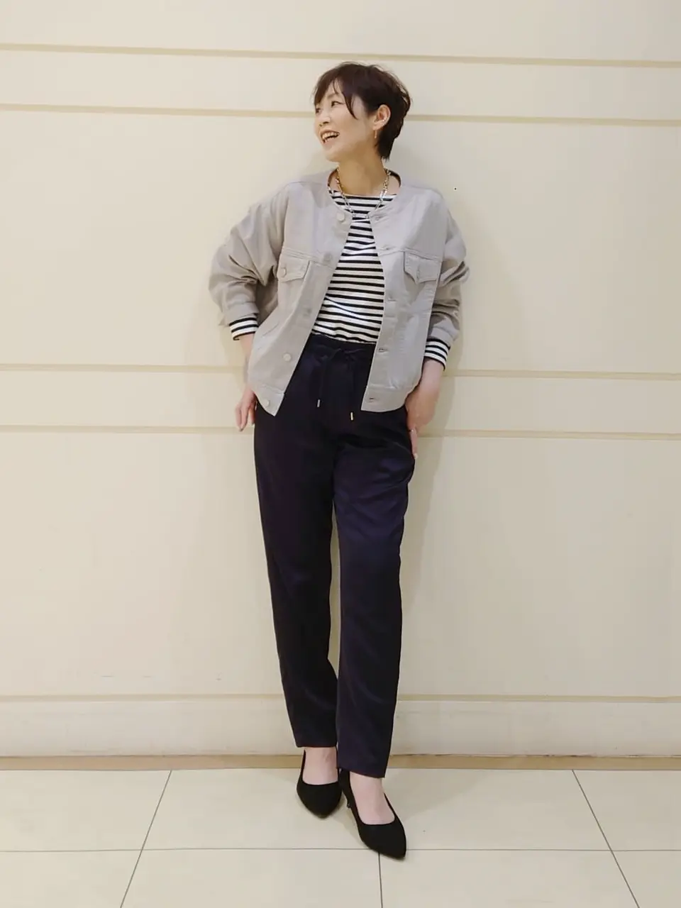 自由区 maruri コーディネート画像