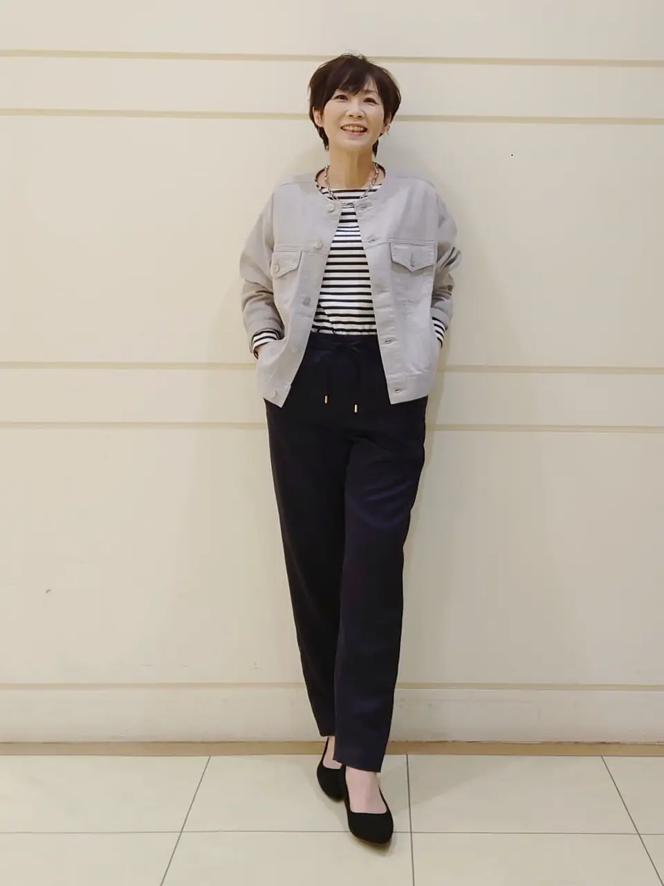 自由区 maruri コーディネート画像