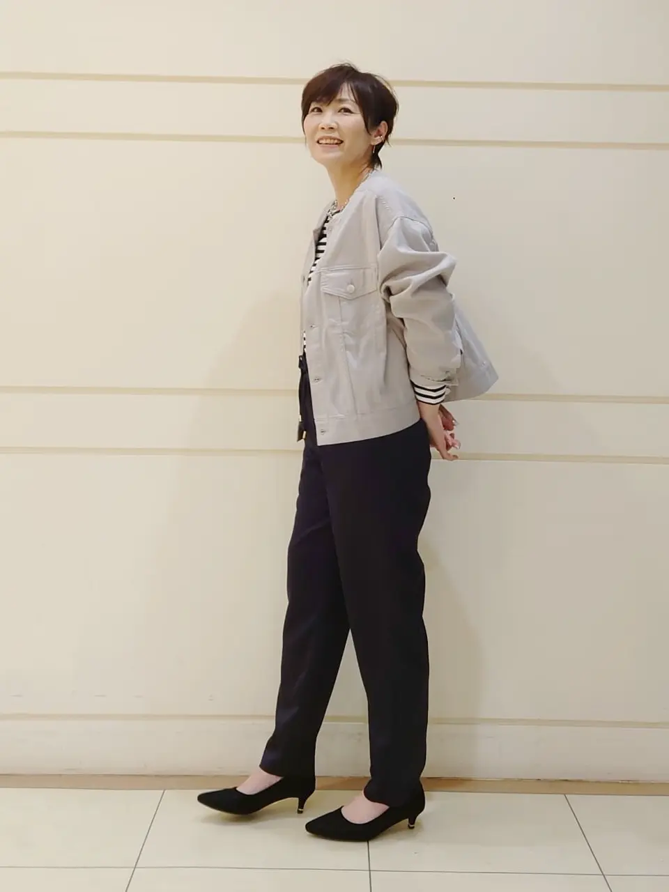 自由区 maruri コーディネート画像