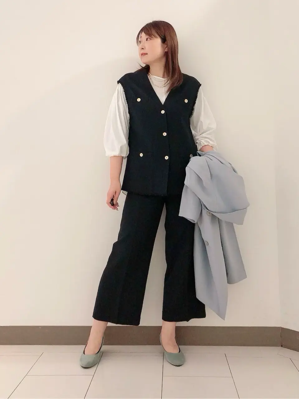 自由区 スタッフ コーディネート画像