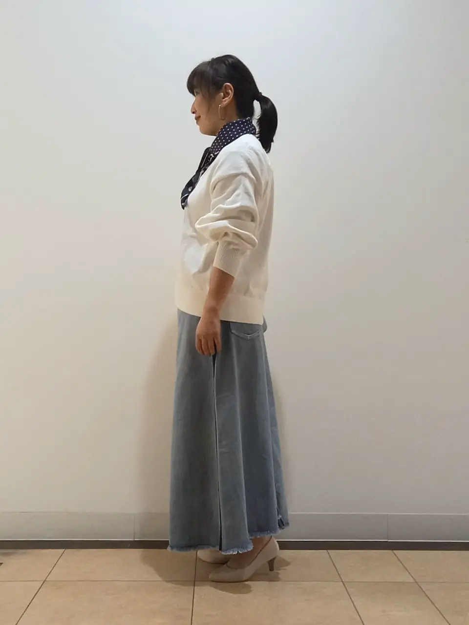 自由区 中川 コーディネート画像