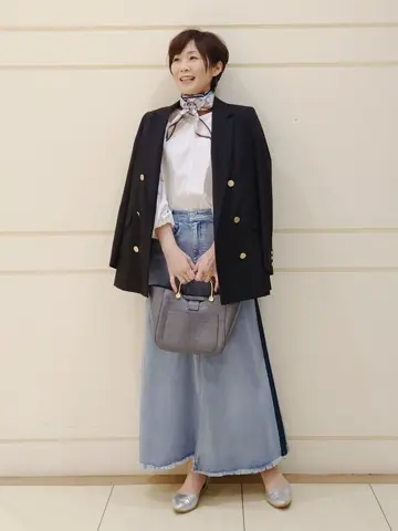 自由区 maruri コーディネート画像