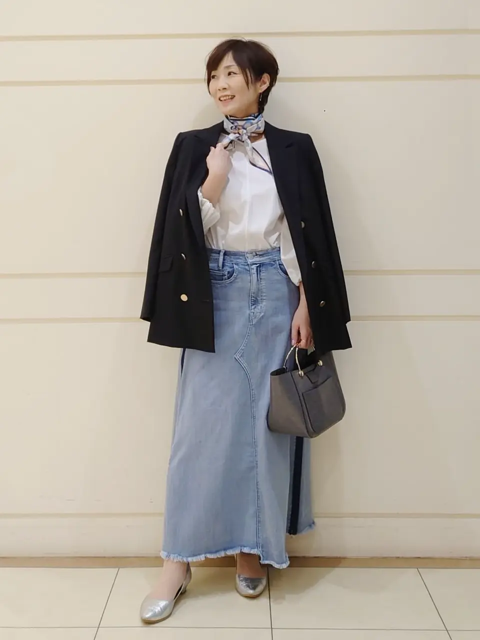 自由区 maruri コーディネート画像