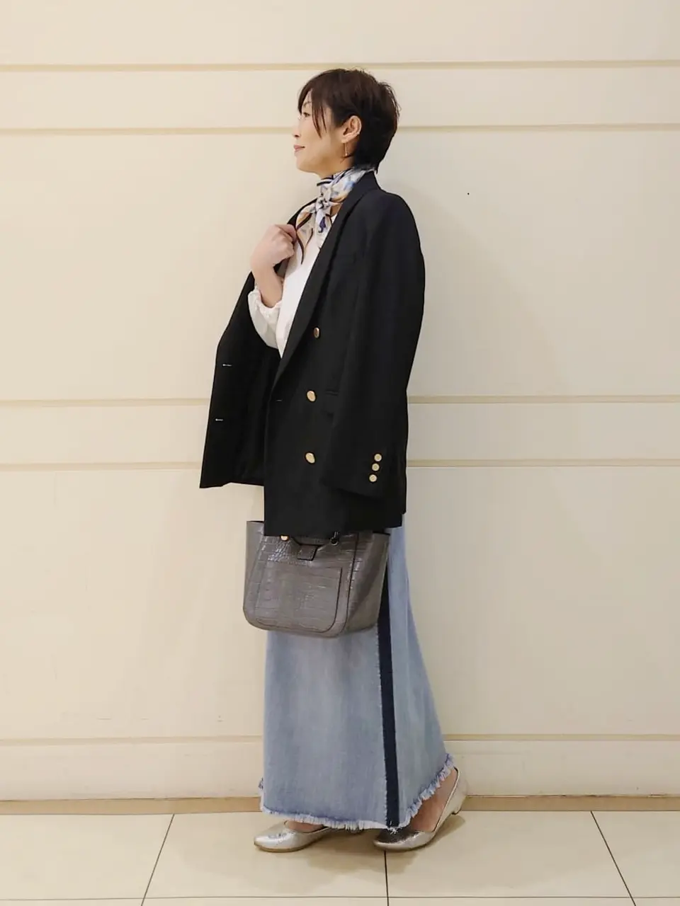 自由区 maruri コーディネート画像