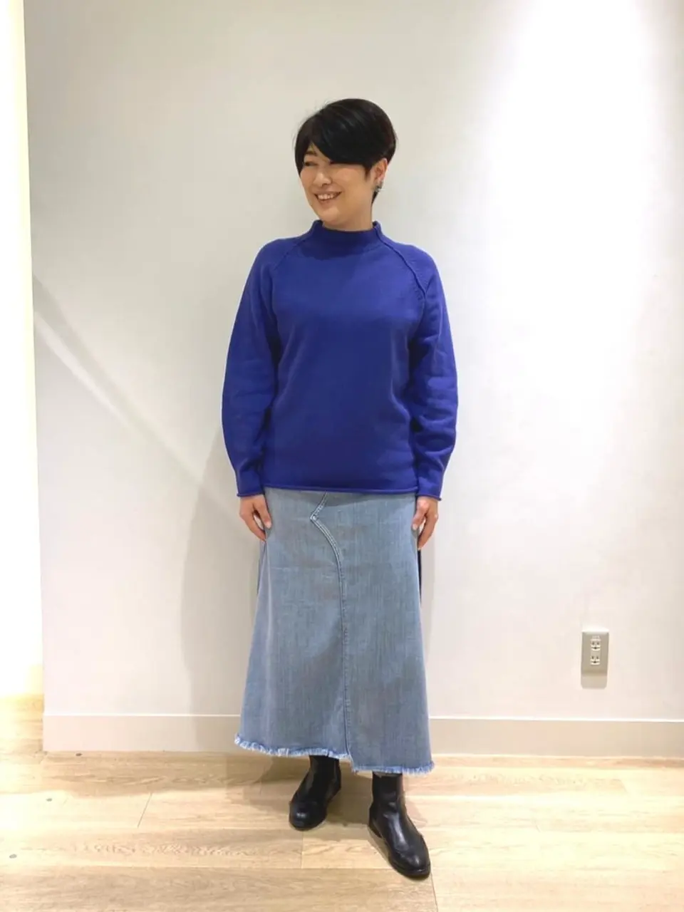 自由区 田中 コーディネート画像