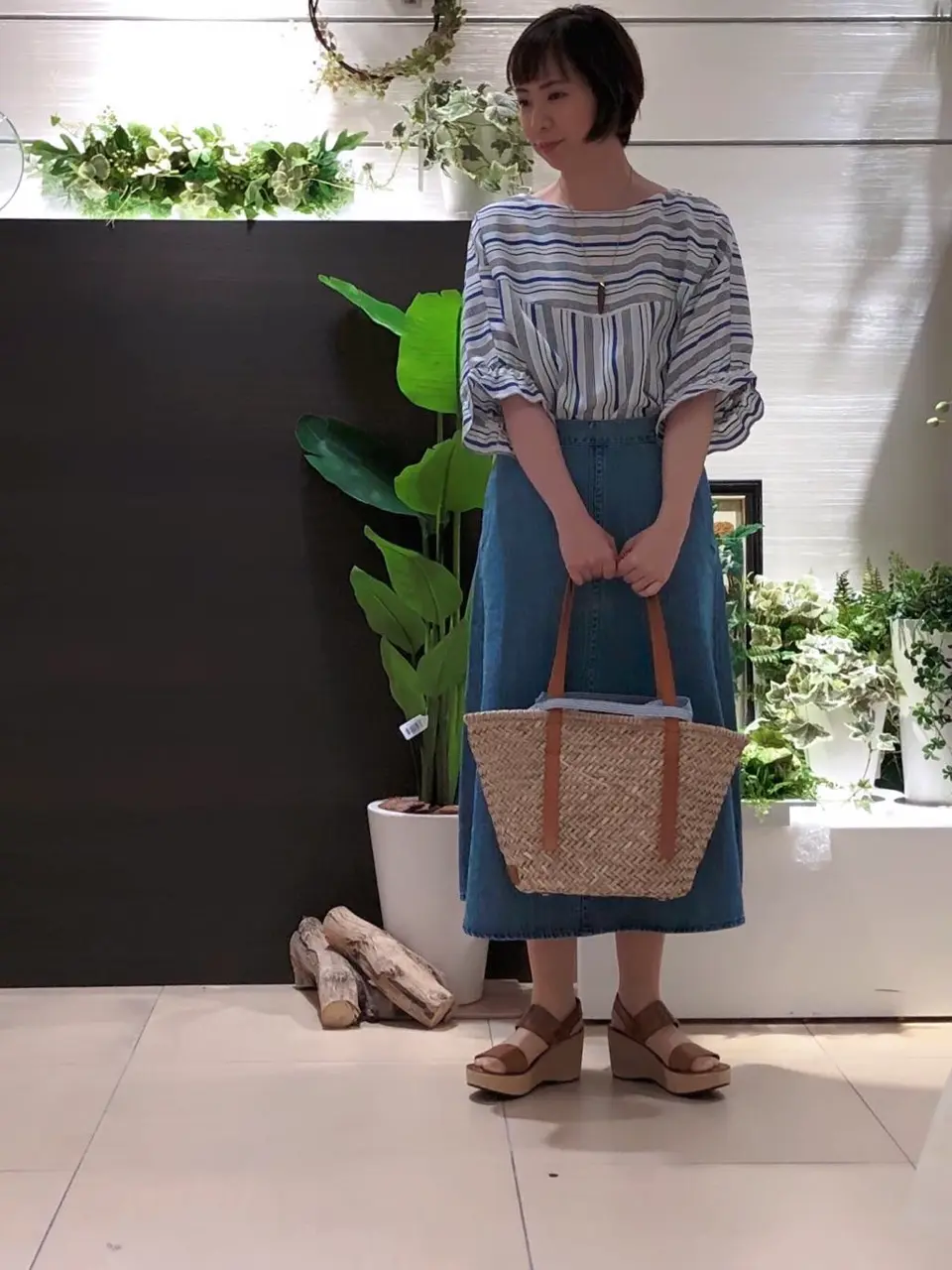 自由区 丸尾 コーディネート画像