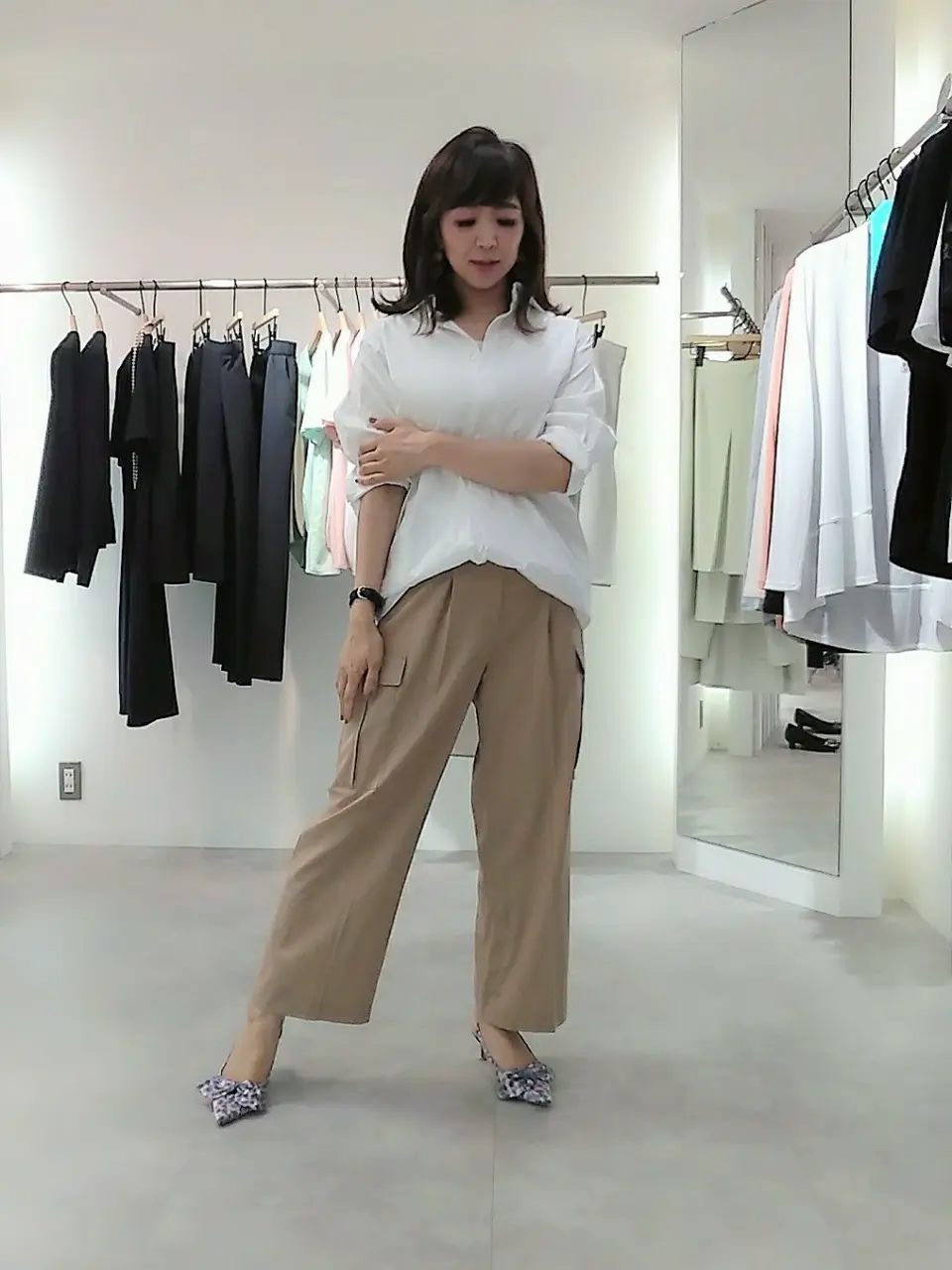 自由区 東 コーディネート画像