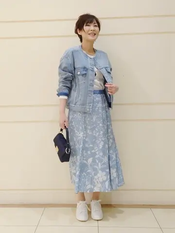 自由区 maruri コーディネート画像