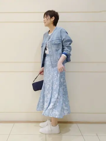 自由区 maruri コーディネート画像