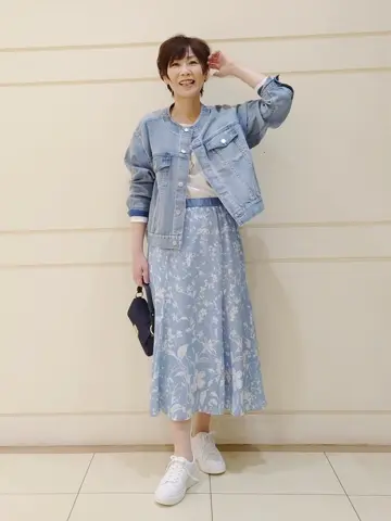 自由区 maruri コーディネート画像