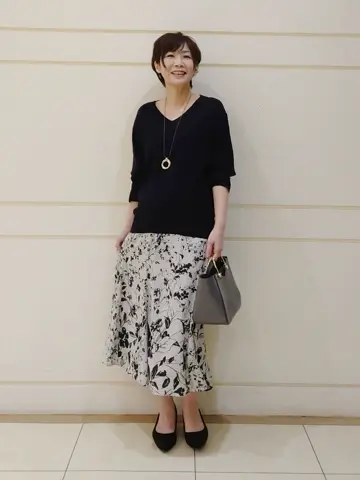 自由区 maruri コーディネート画像