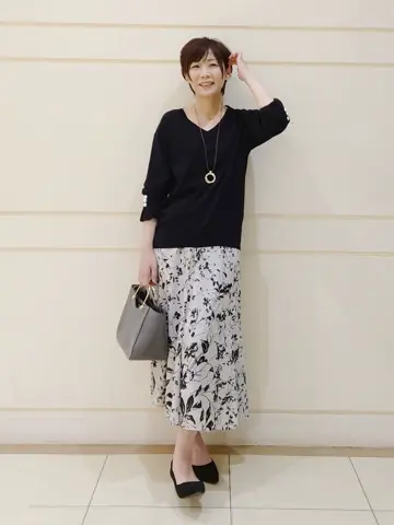 自由区 maruri コーディネート画像