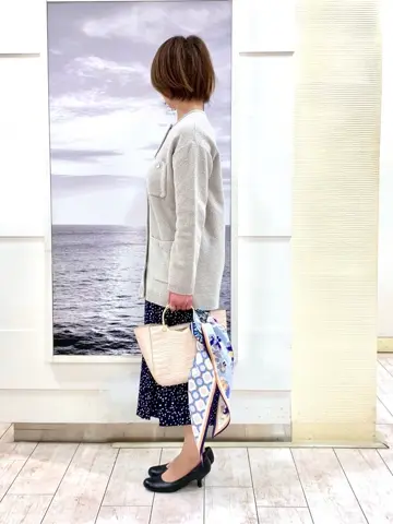 自由区 中鉢 コーディネート画像