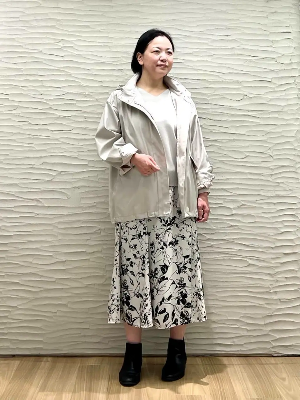 自由区 橋口 コーディネート画像