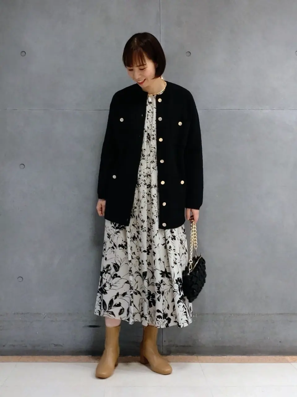 自由区 丸尾 コーディネート画像