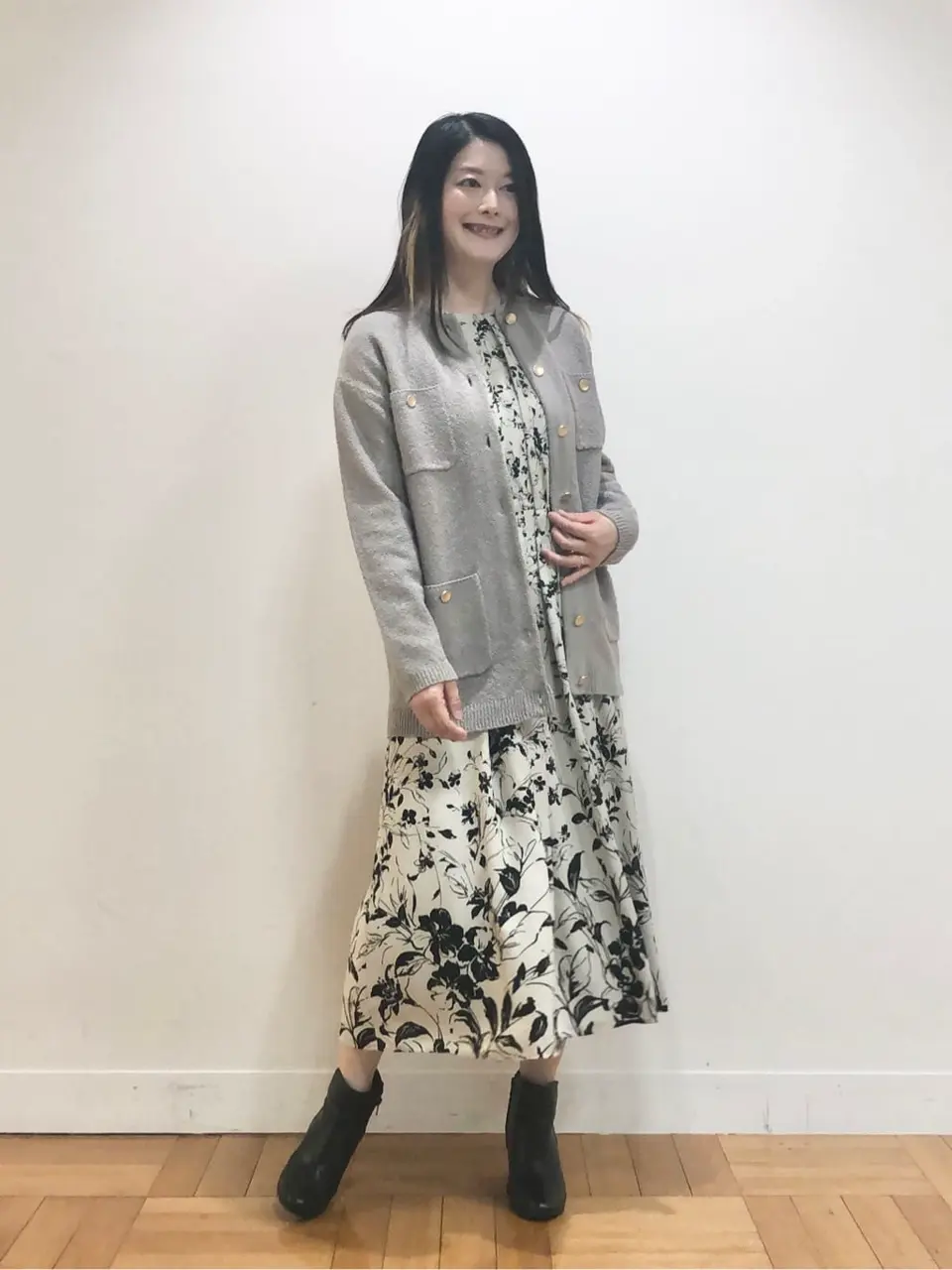 自由区 三木 コーディネート画像